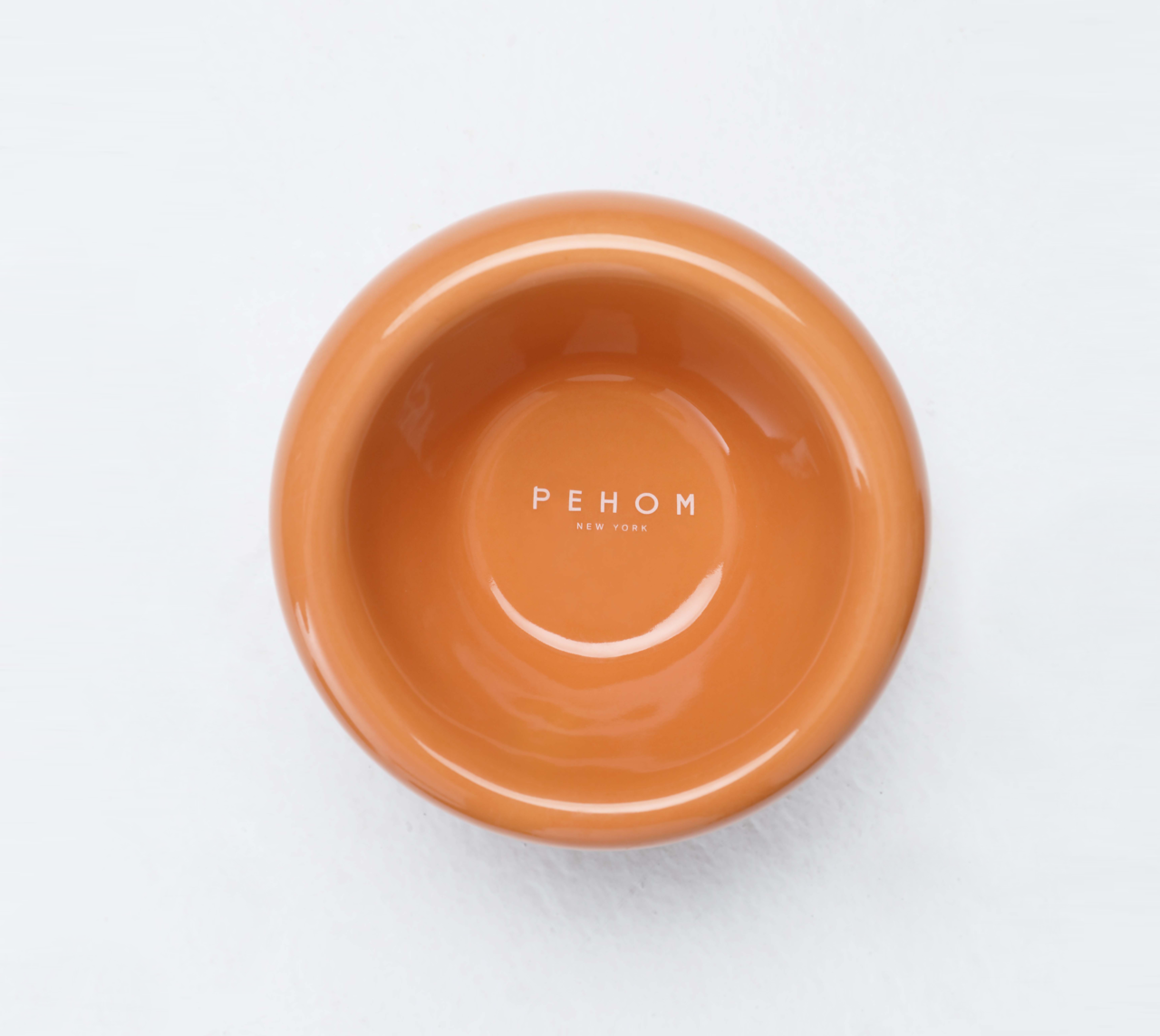 Soufflé Pet Bowl - Amber Orange by PEHOM