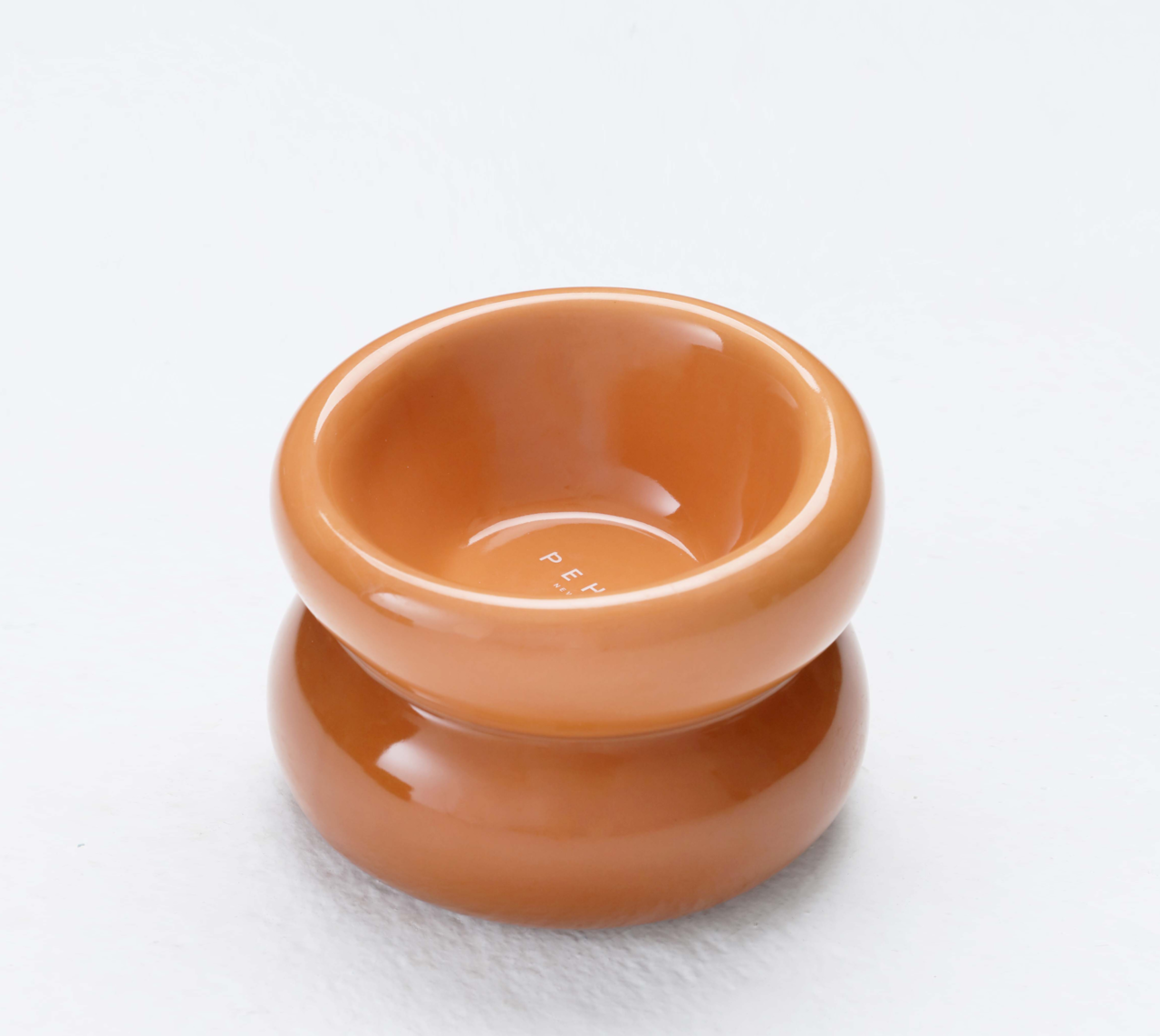 Soufflé Pet Bowl - Amber Orange by PEHOM