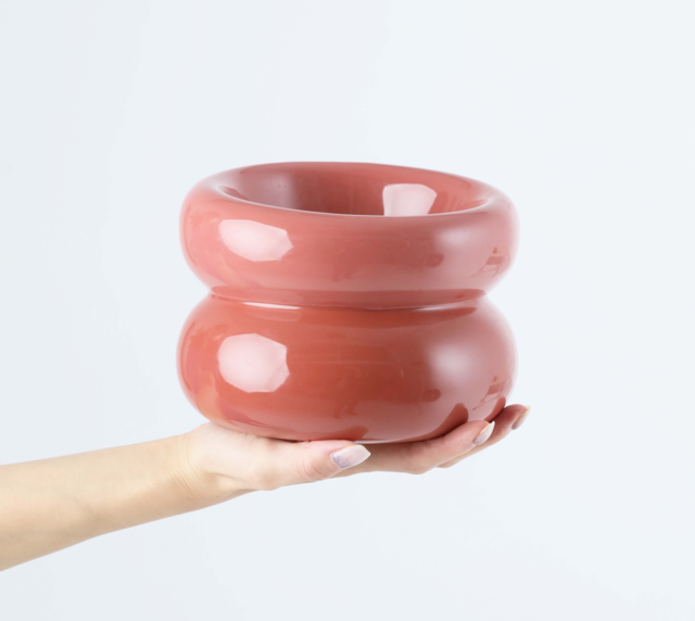 Soufflé Pet Bowl - Rose Pink by PEHOM