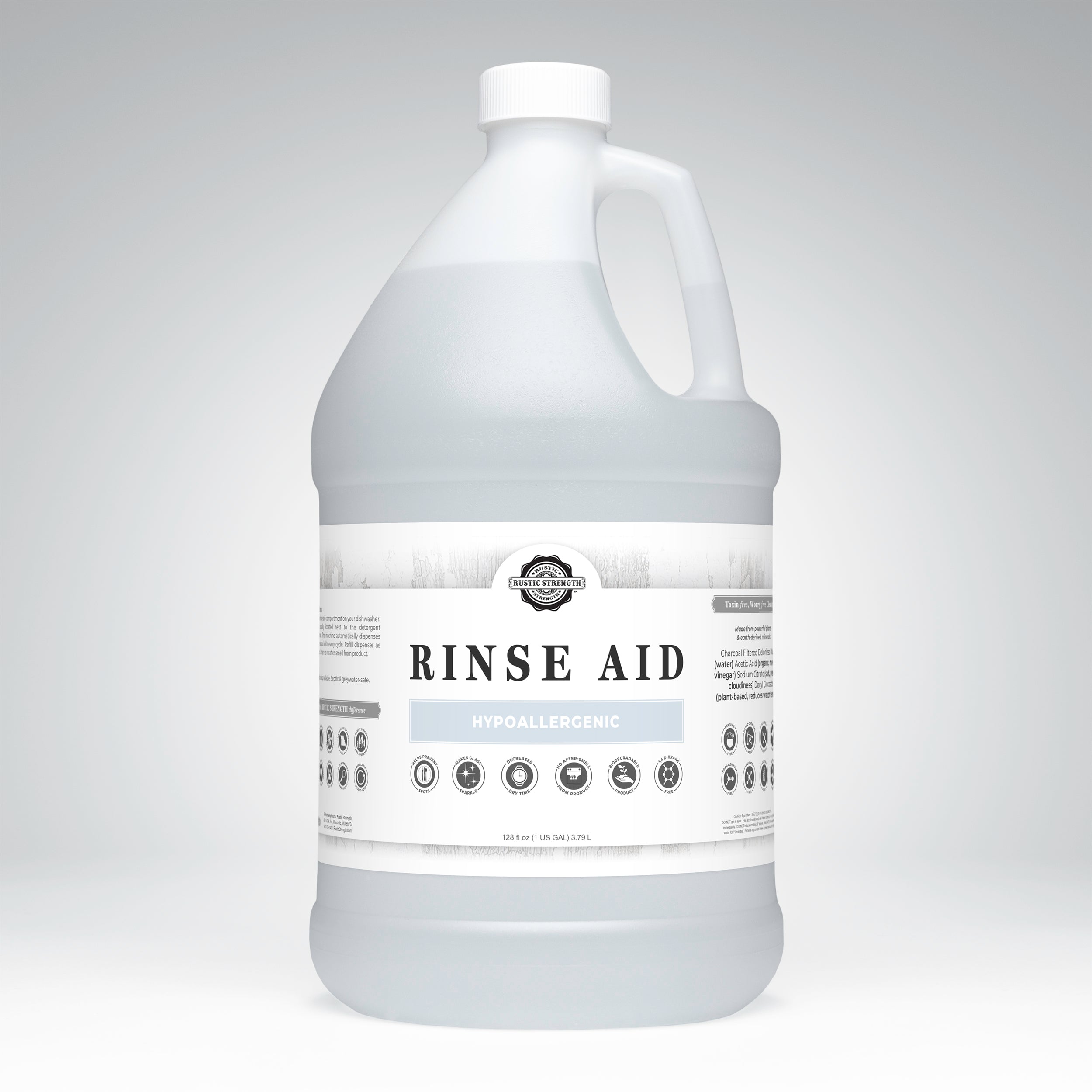 Rinse Aid for Automatic Dishwashers | Unscented