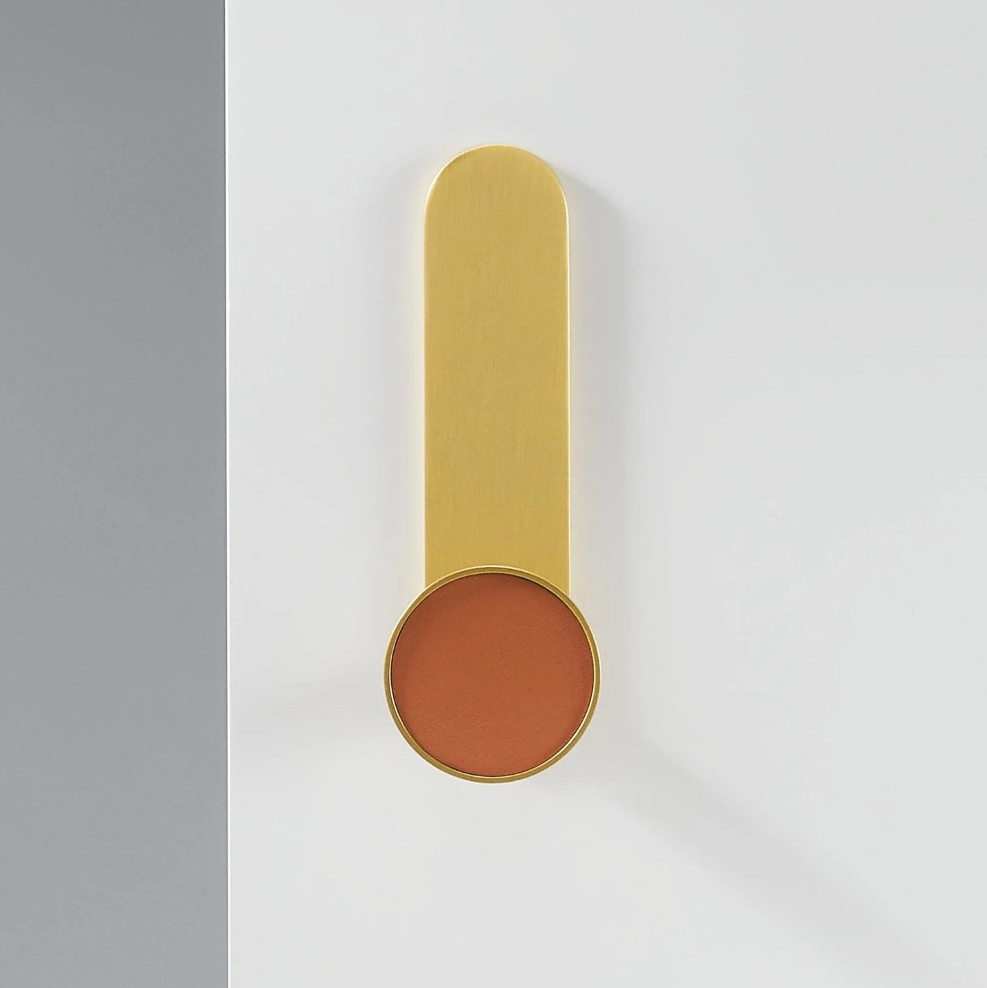 Beetham Solid Brass & Leather Wall Hooks | MERAKI