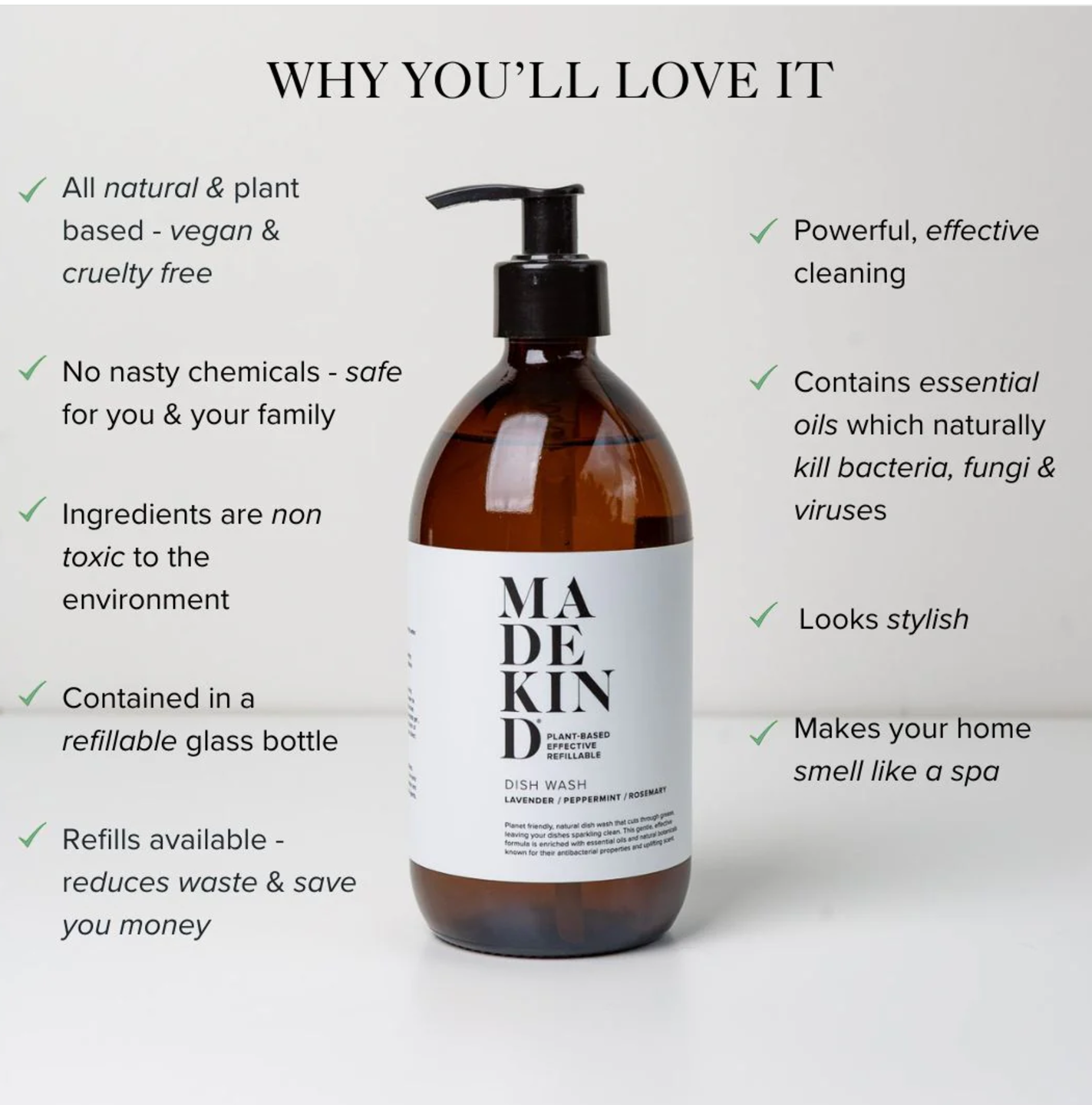 Natural Dishwash | MADEKIND