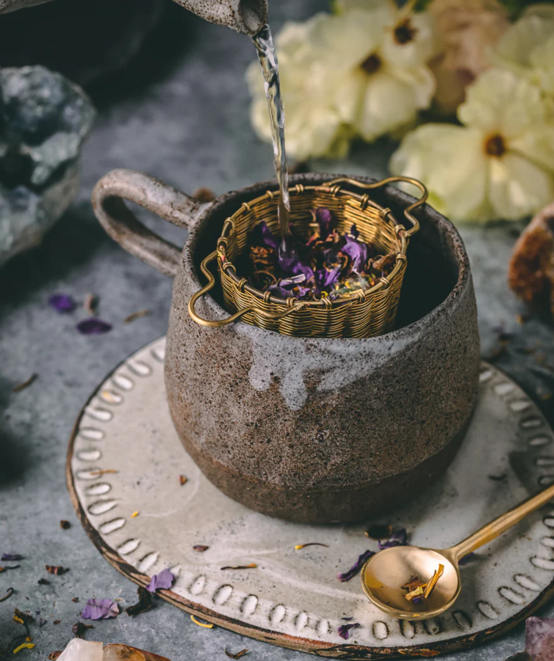 Blue Lotus  Wildcrafted Tea | ANIMA MUNDI