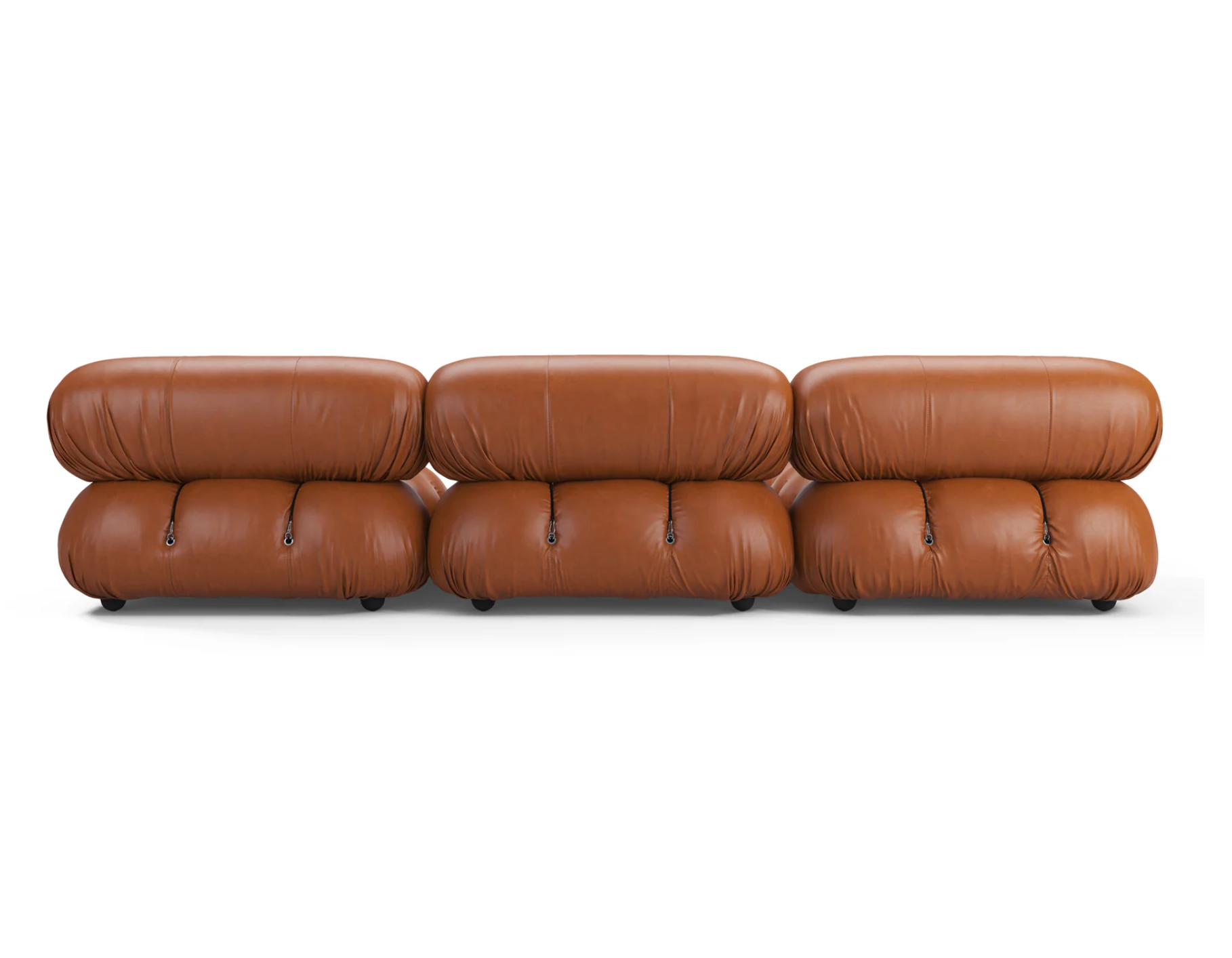 Mario Bellini Sectional Tan Premium Leather | INTERIOR ICONS