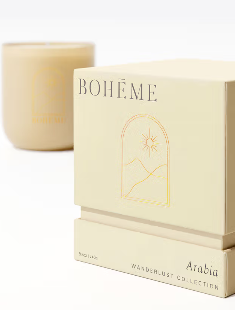 Wanderlust Candle Collection | BOHEME