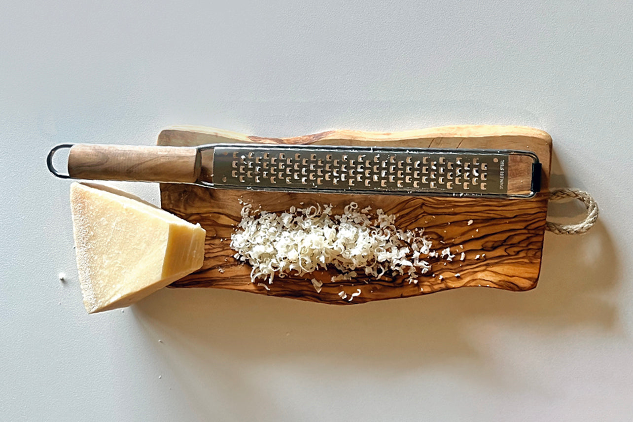 Italian Olivewood Mandolin Paddle Grater by Verve Culture