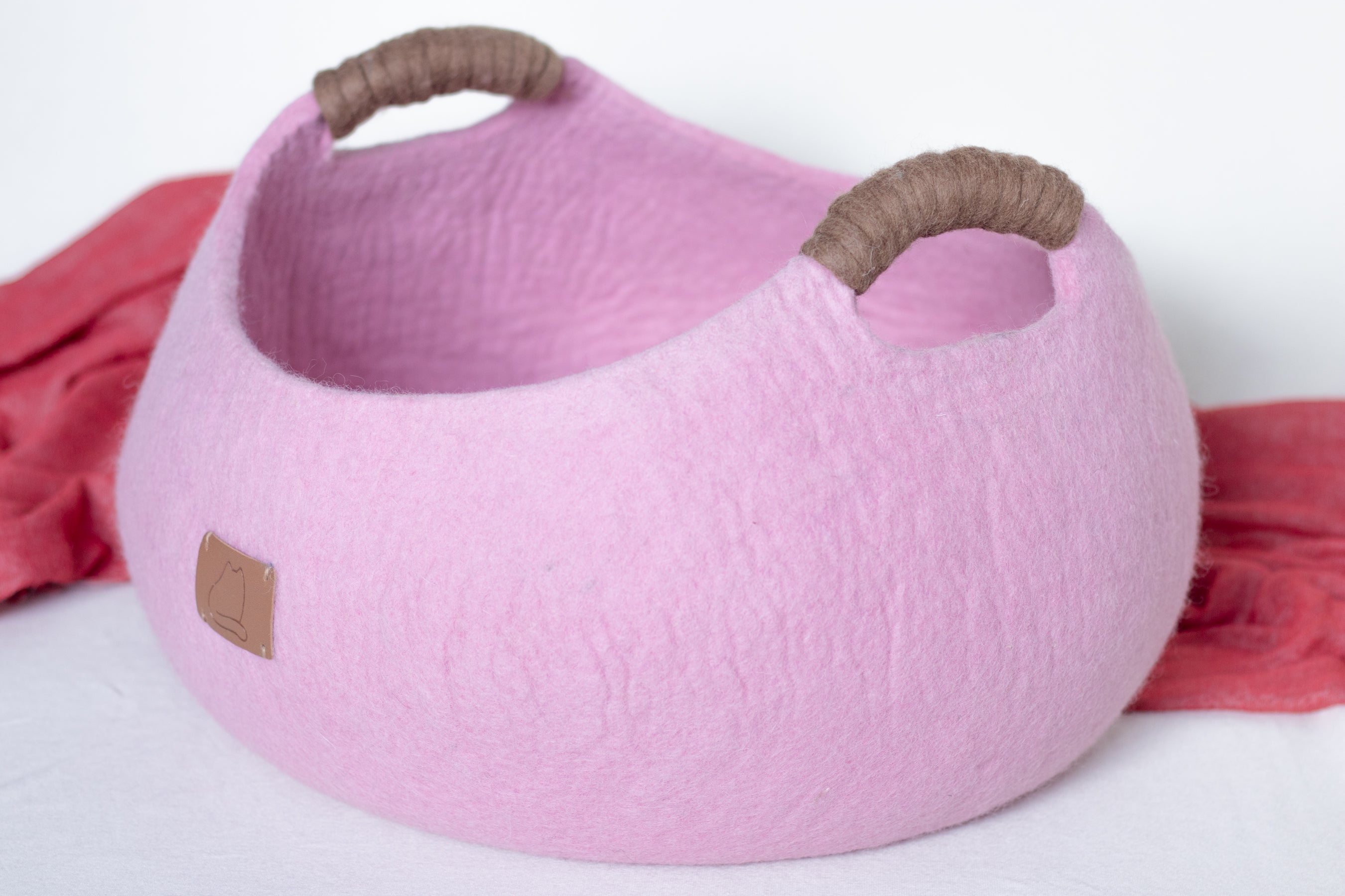 Felted Wool Basket by Fuzzy Cove