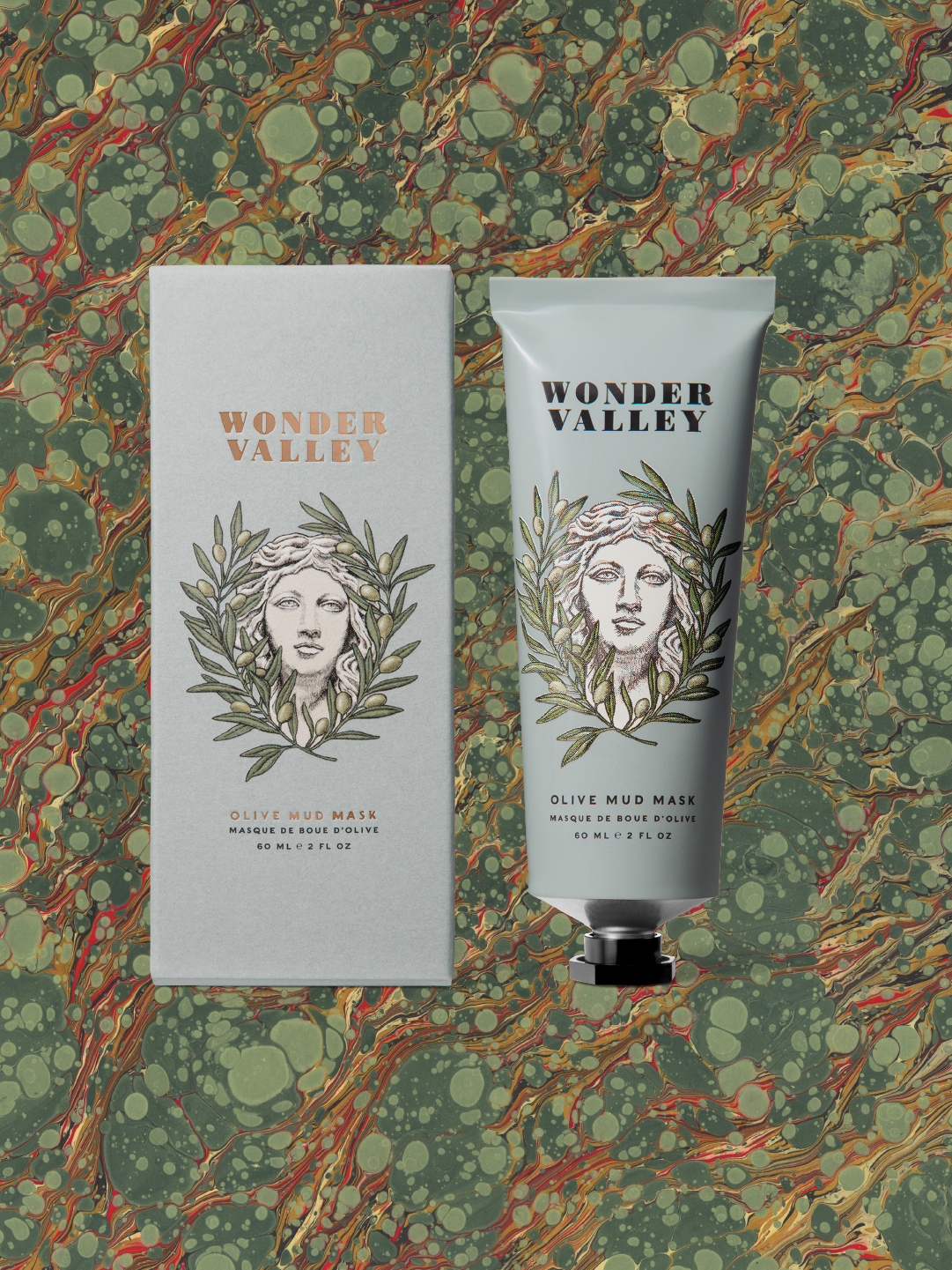 Olive Mud Mask by WONDER VALLEY