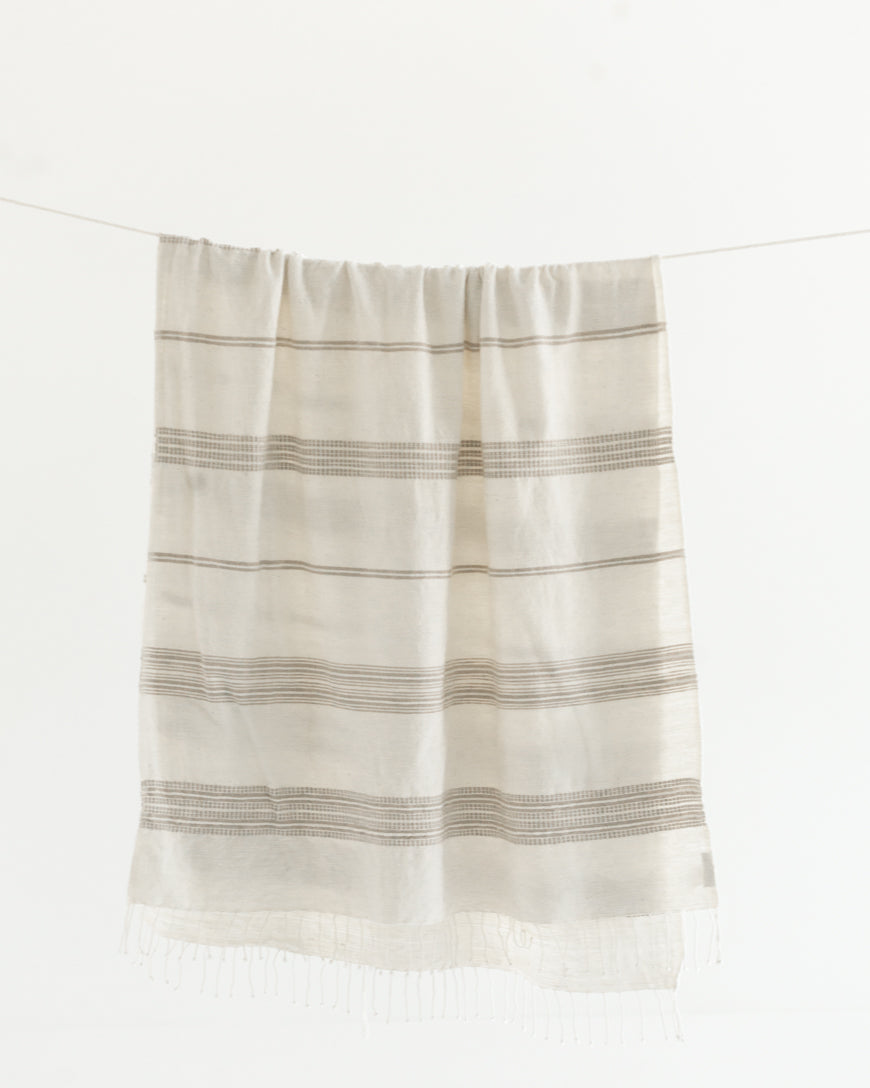 Aden Cotton Throw Blanket by Creative Women