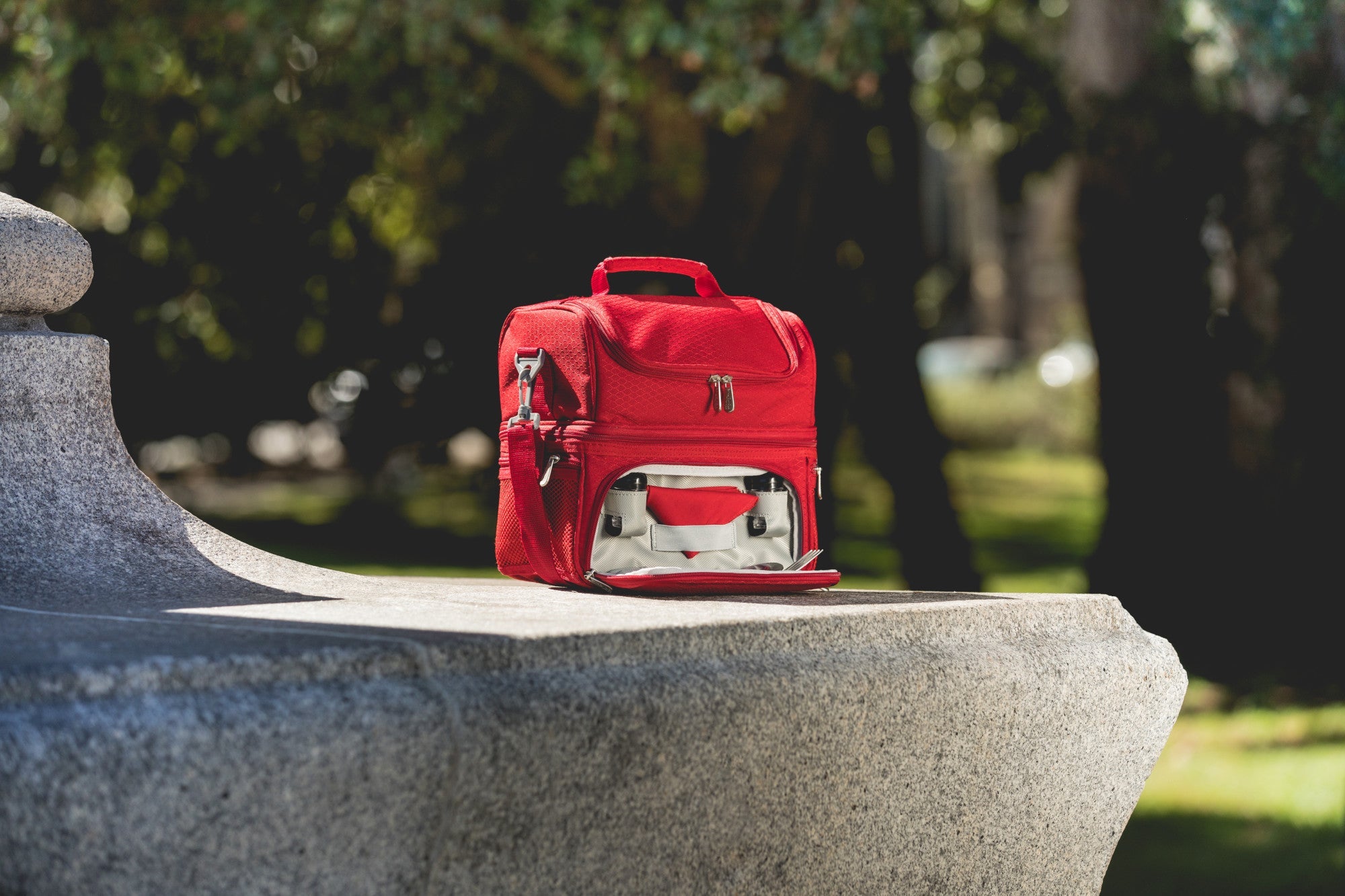 Pranzo Lunch Bag Cooler with Utensils by Picnic Time Family of Brands