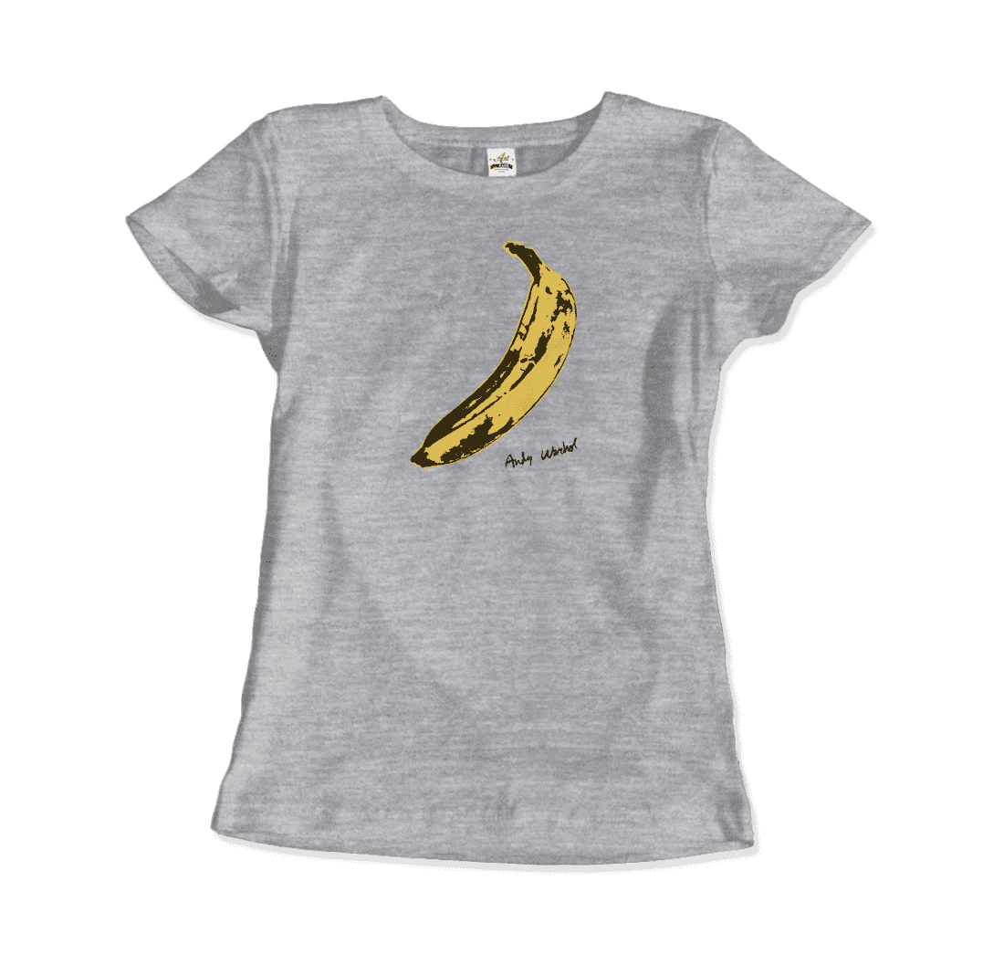 Andy Warhol's Banana, 1967 Pop Art T-Shirt by Art-O-Rama Shop