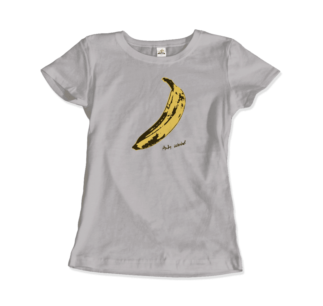 Andy Warhol's Banana, 1967 Pop Art T-Shirt by Art-O-Rama Shop