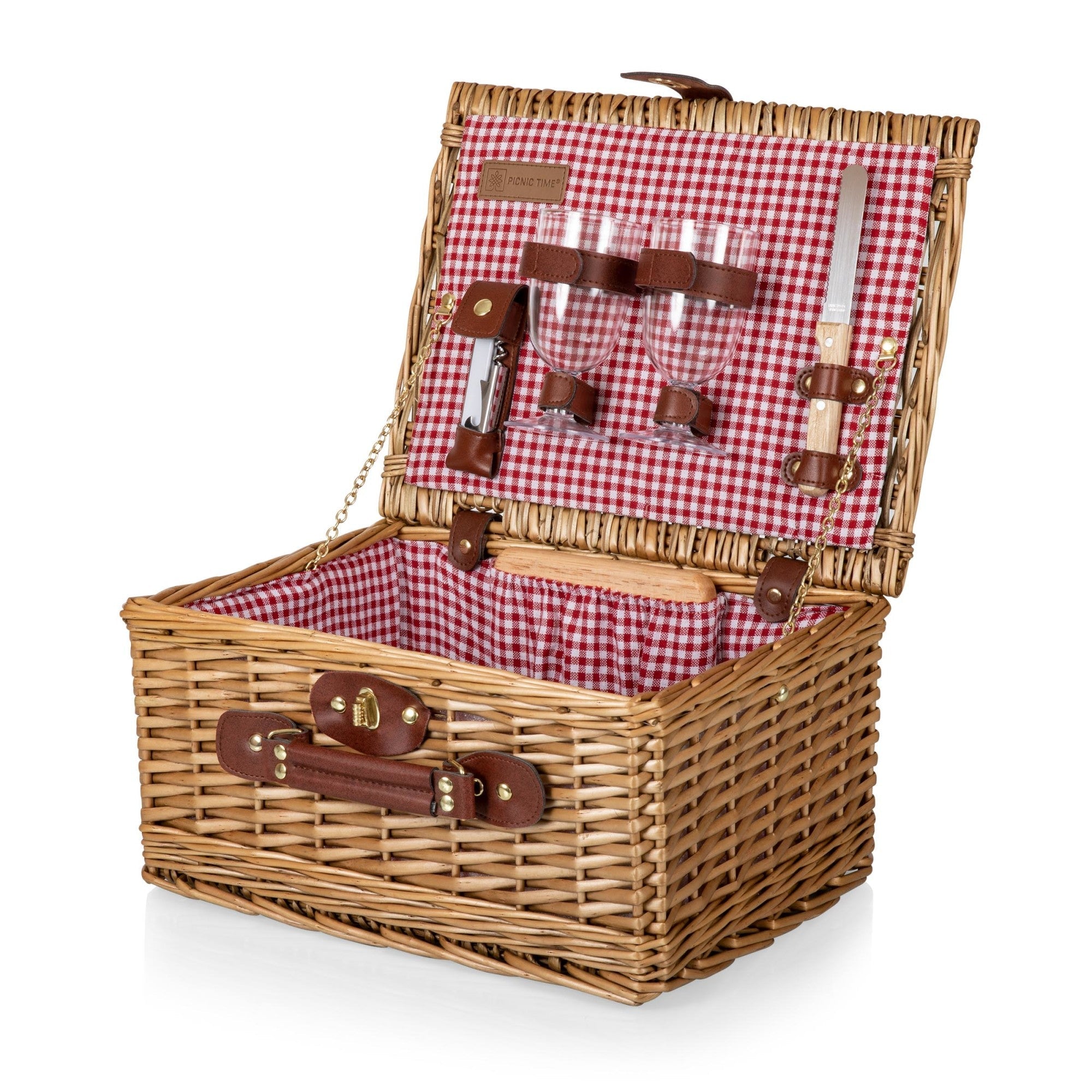 Classic Wine & Cheese Picnic Basket by Picnic Time Family of Brands