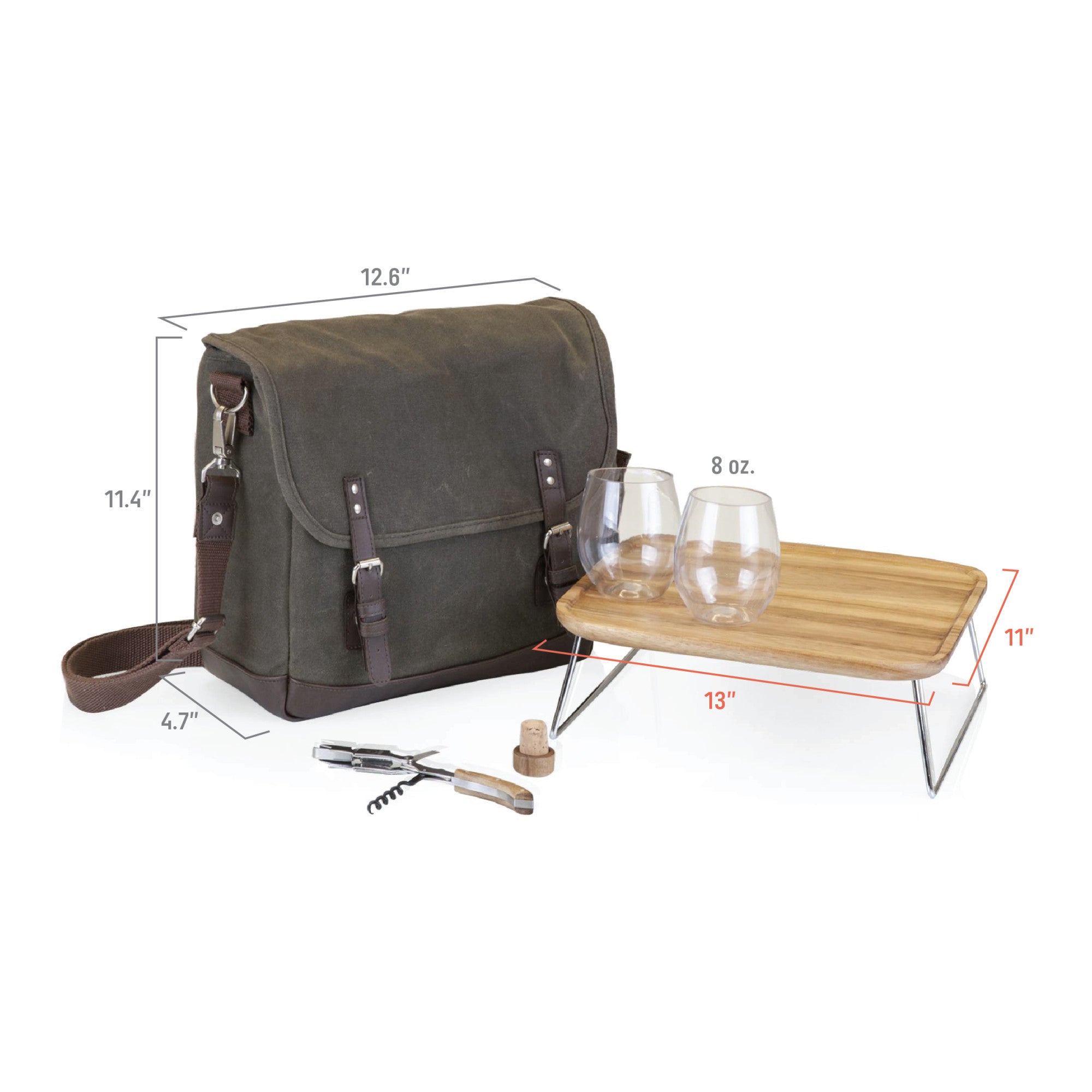 Adventure Wine Tote by Picnic Time Family of Brands