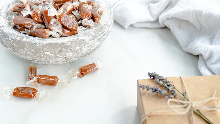 Sea Salt + Chocolate Caramels | LE CARAMEL