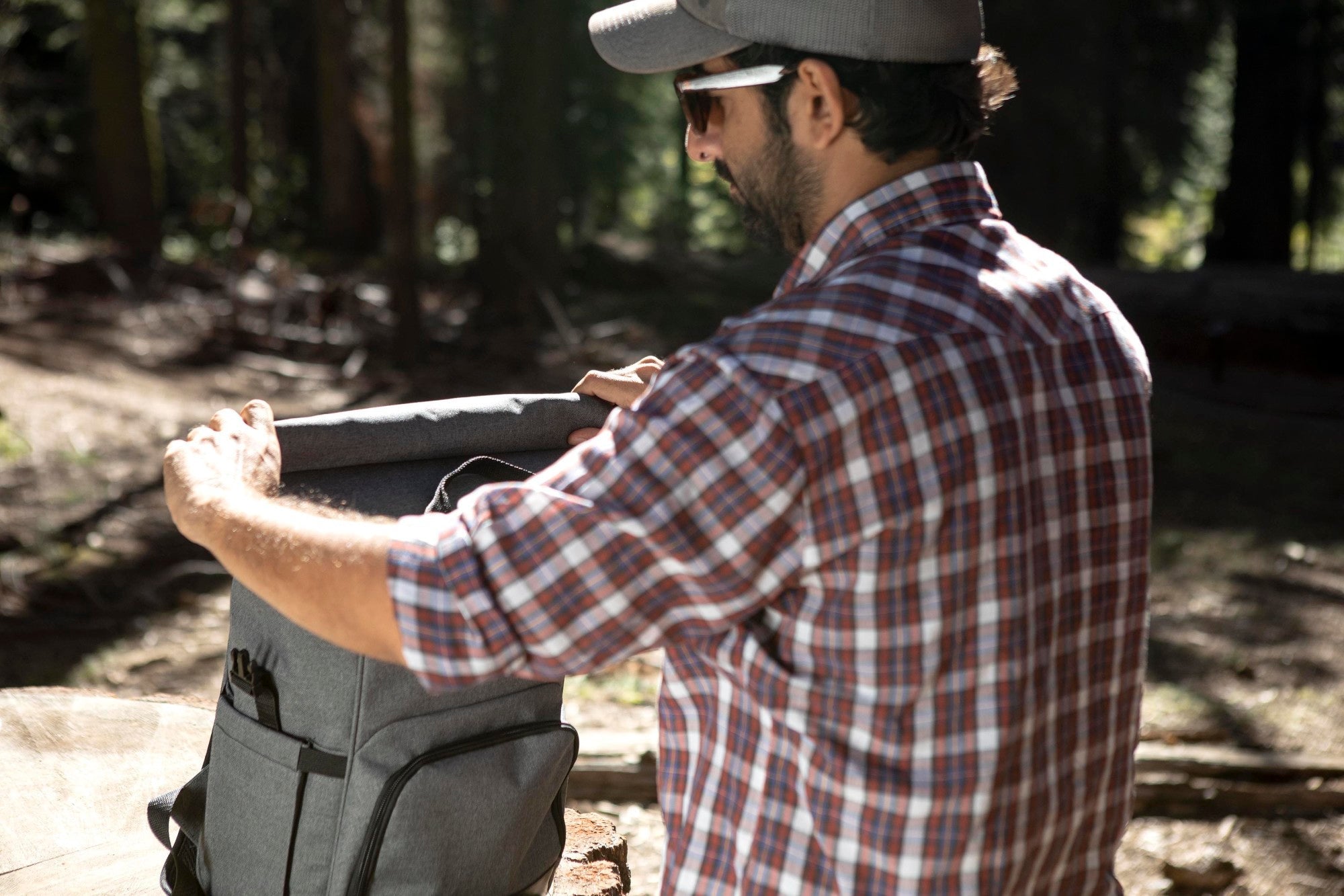 On The Go Roll-Top Backpack Cooler by Picnic Time Family of Brands