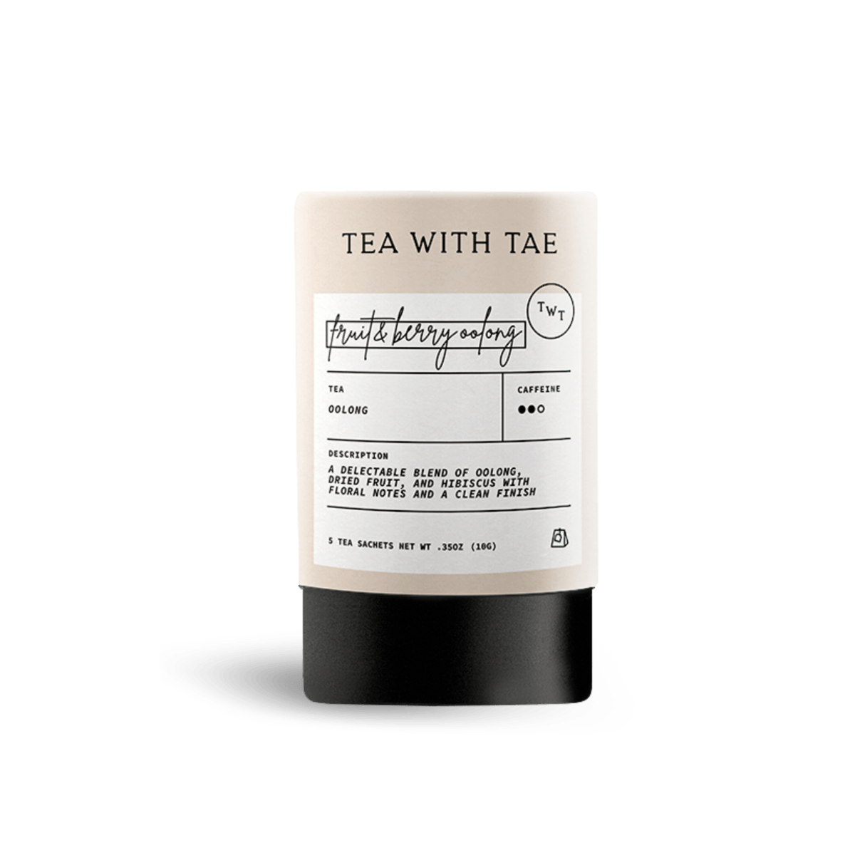 Fruit & Berry Oolong Mini Tea Tube (5 tea bags)