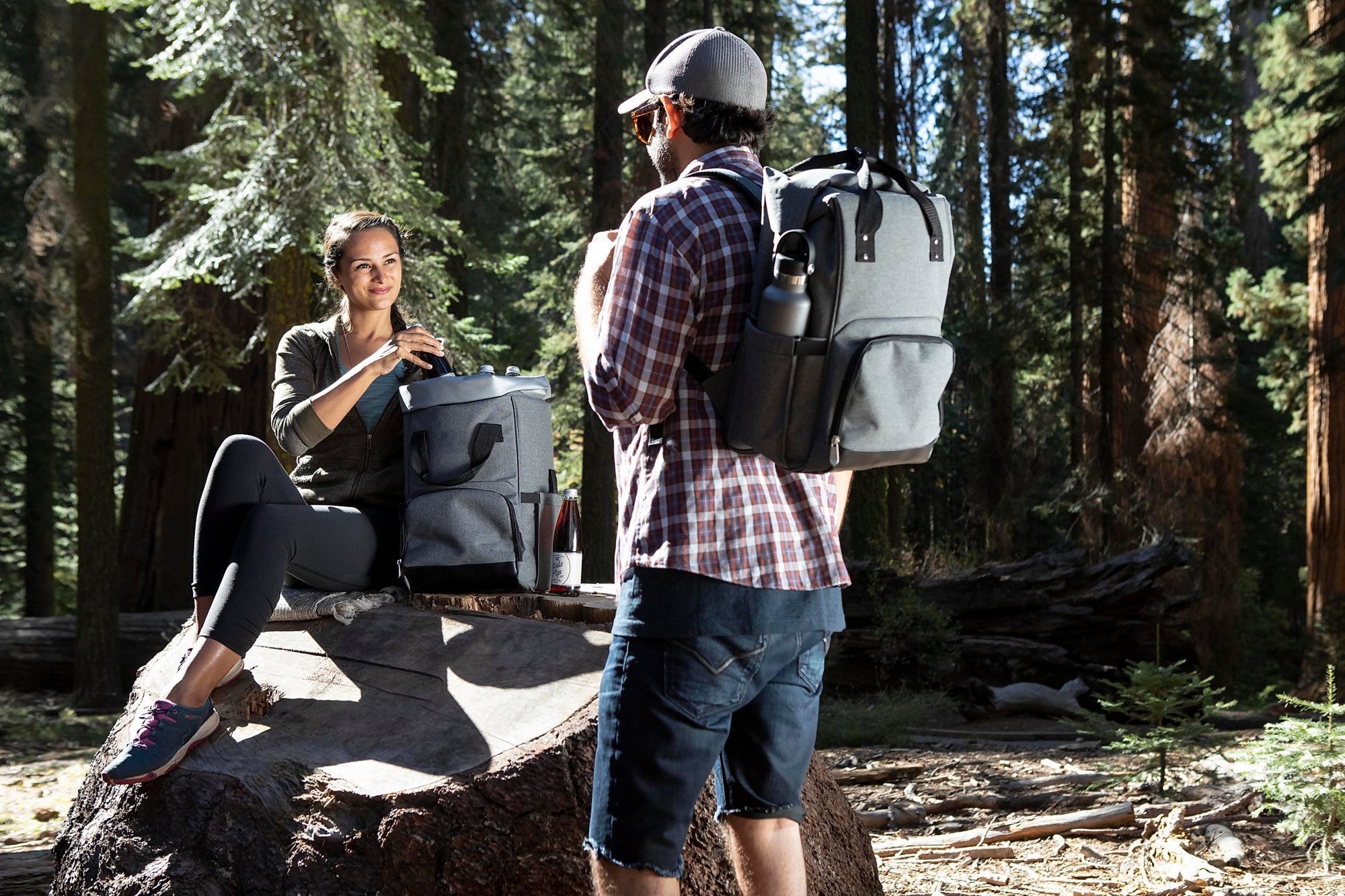 On The Go Roll-Top Backpack Cooler by Picnic Time Family of Brands