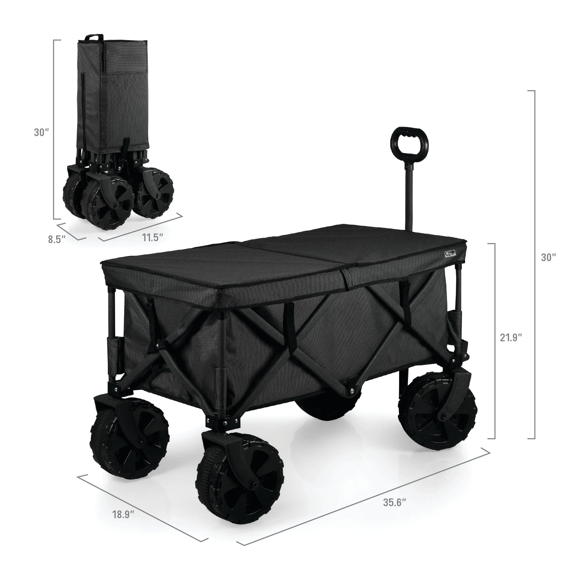 Adventure Wagon Elite All-Terrain Portable Utility Wagon by Picnic Time Family of Brands