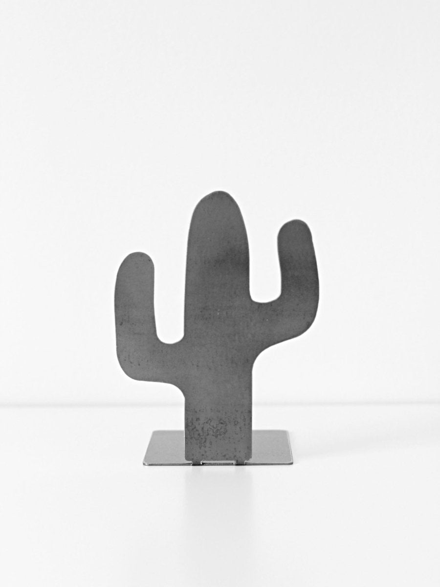 Metal Cactus Bookend by Jubilee Trading Company