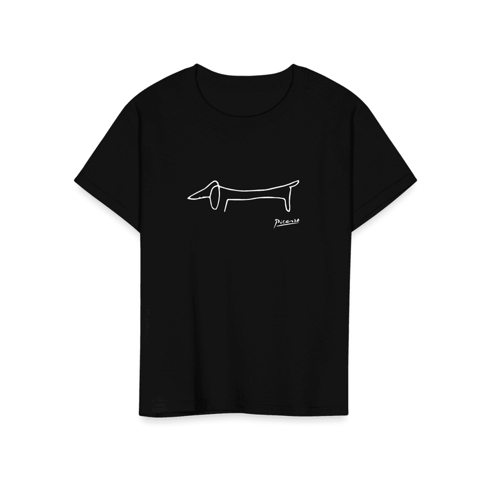 Pablo Picasso Dachshund Dog (Lump) Artwork T-Shirt by Art-O-Rama Shop