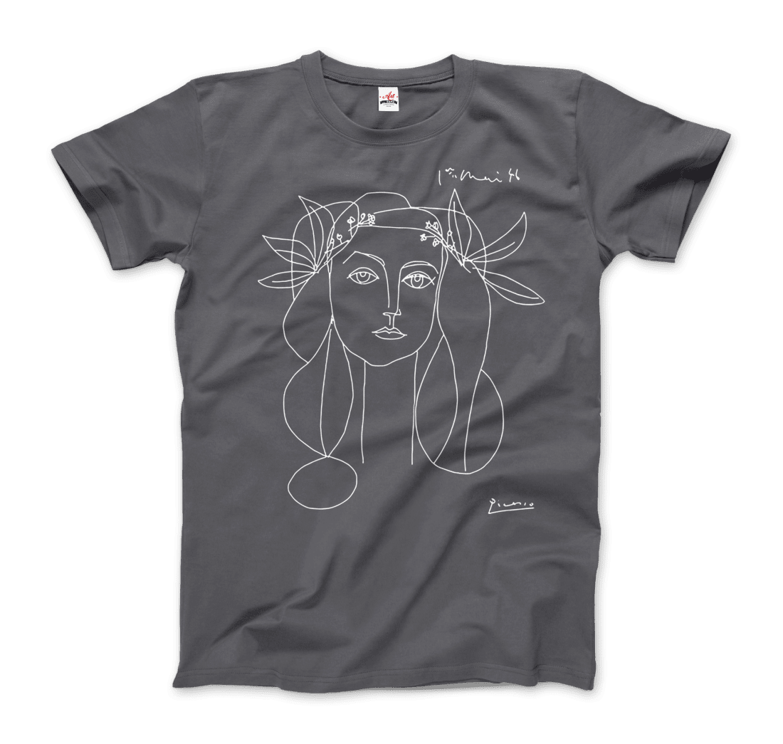 Pablo Picasso War And Peace 1952 Artwork T-Shirt by Art-O-Rama Shop