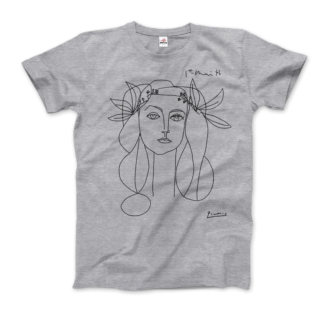 Pablo Picasso War And Peace 1952 Artwork T-Shirt by Art-O-Rama Shop