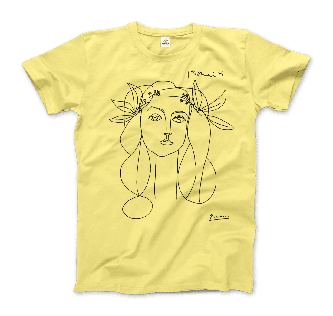 Pablo Picasso War And Peace 1952 Artwork T-Shirt by Art-O-Rama Shop