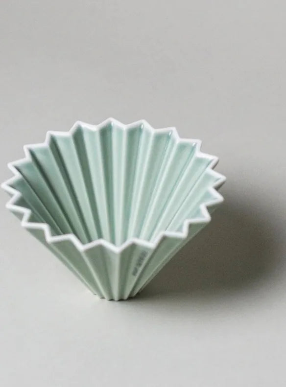 Porcelain Pour Over Dripper | ORIGAMI