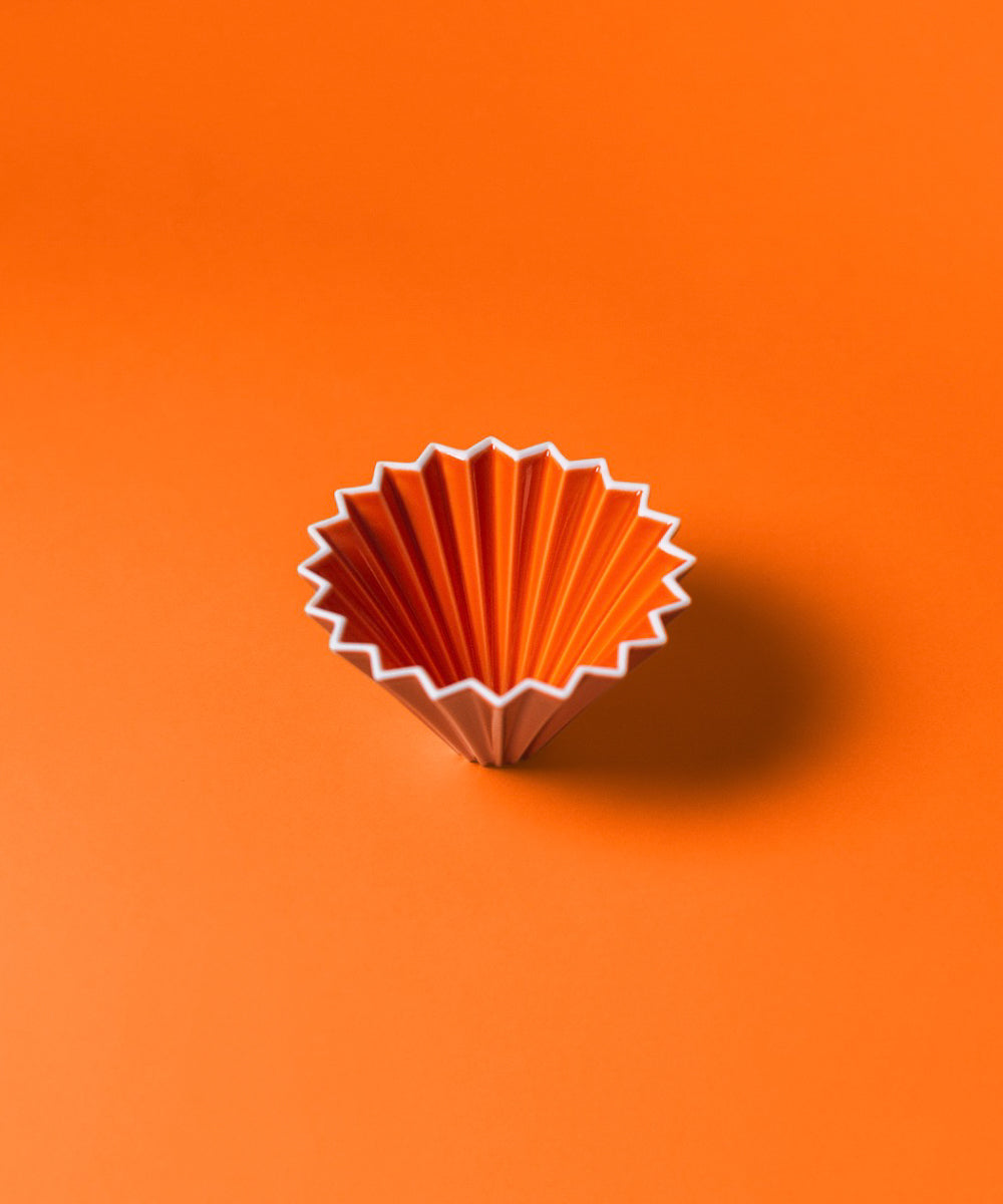 Porcelain Pour Over Dripper | ORIGAMI