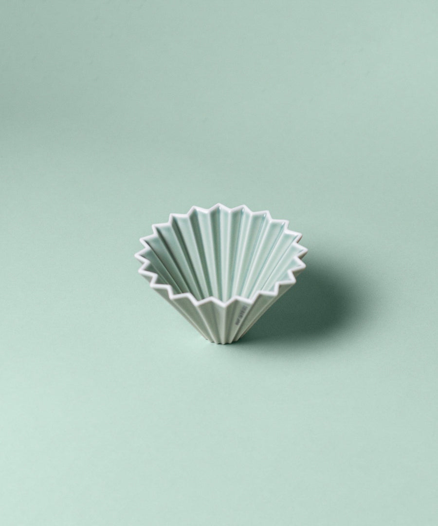 Porcelain Pour Over Dripper | ORIGAMI