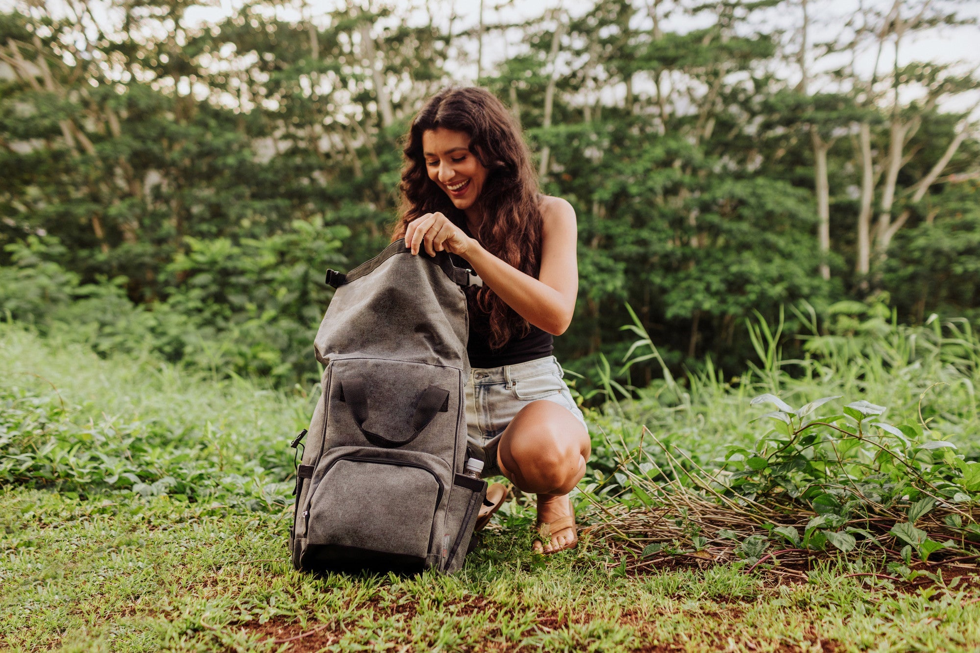 On The Go Roll-Top Backpack Cooler by Picnic Time Family of Brands