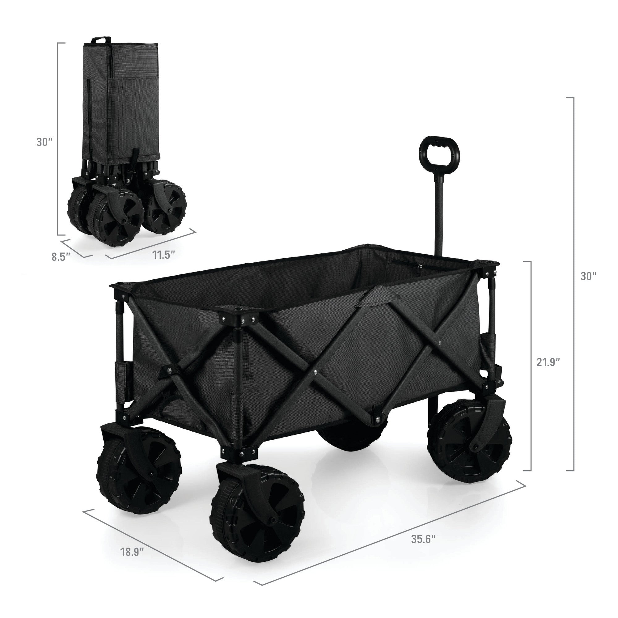 Adventure Wagon All-Terrain Portable Utility Wagon by Picnic Time Family of Brands