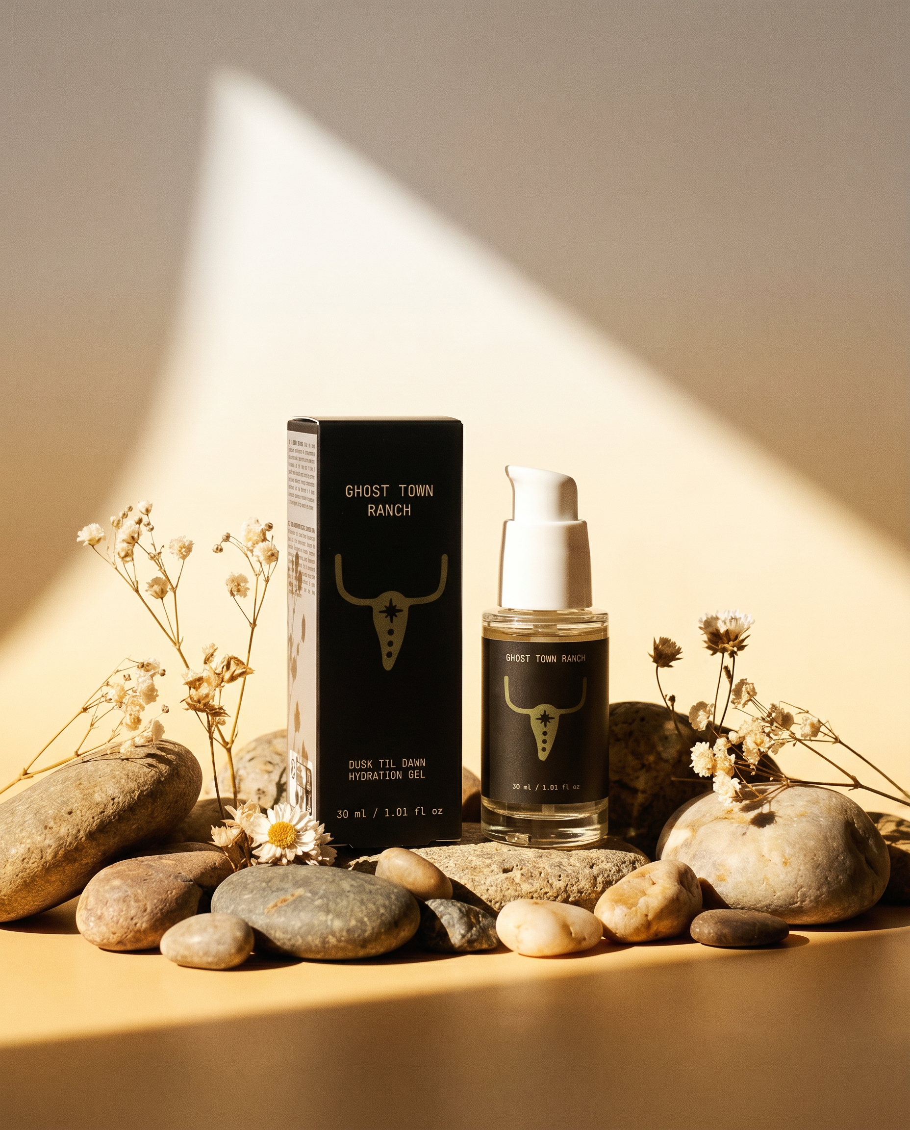 Ghost Town Ranch body and skin collection — Rosemary Mint Revive Hair and Scalp Oil with desert botanicals