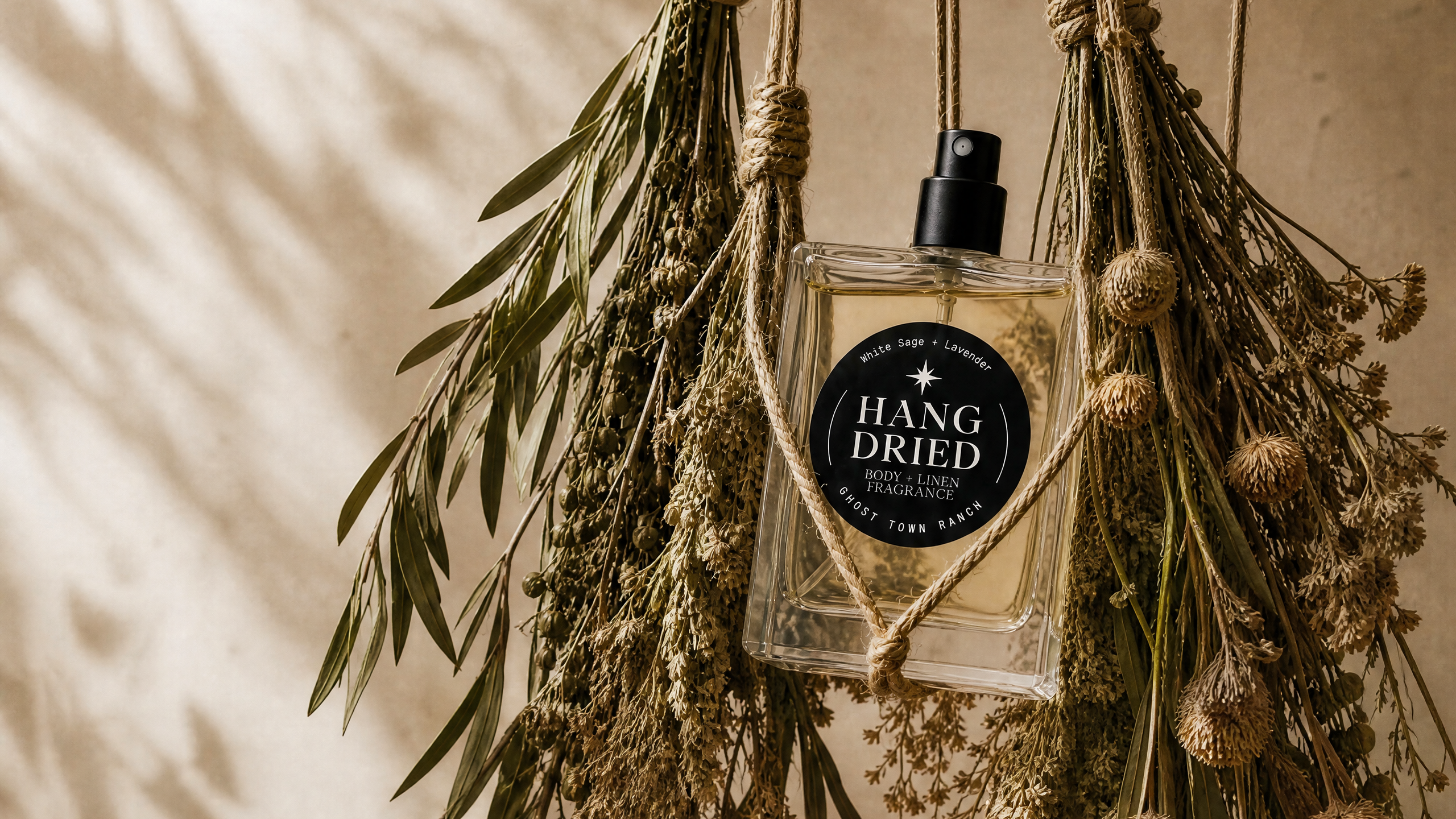 Ghost Town Ranch ritual — desert botanicals, candle, fragrance