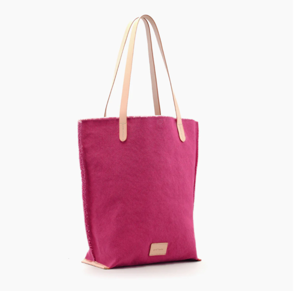 Merino Wine Tote + Hand Dyed Canvas Tote