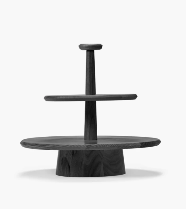 Dune Two Tier Stand in Black or Ash